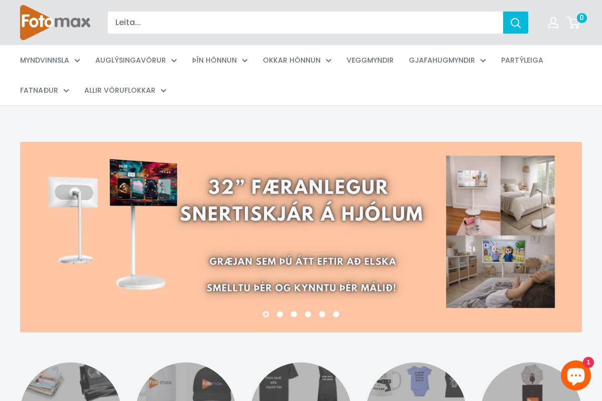 Fotomax homepage screenshot