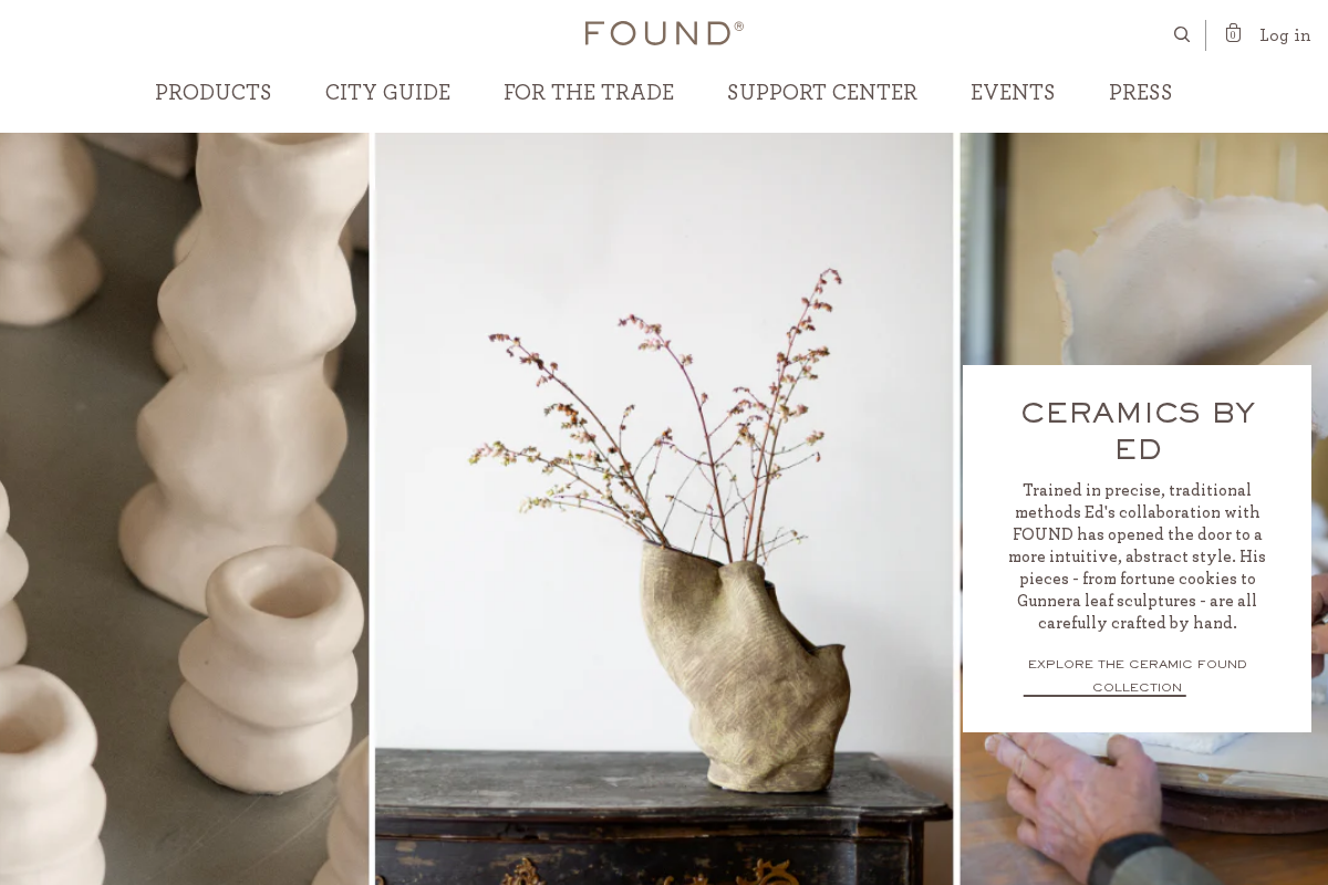 foundforthehome.com homepage screenshot