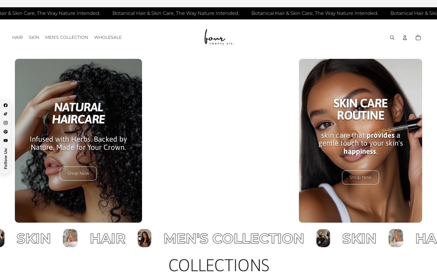 four26.com homepage screenshot
