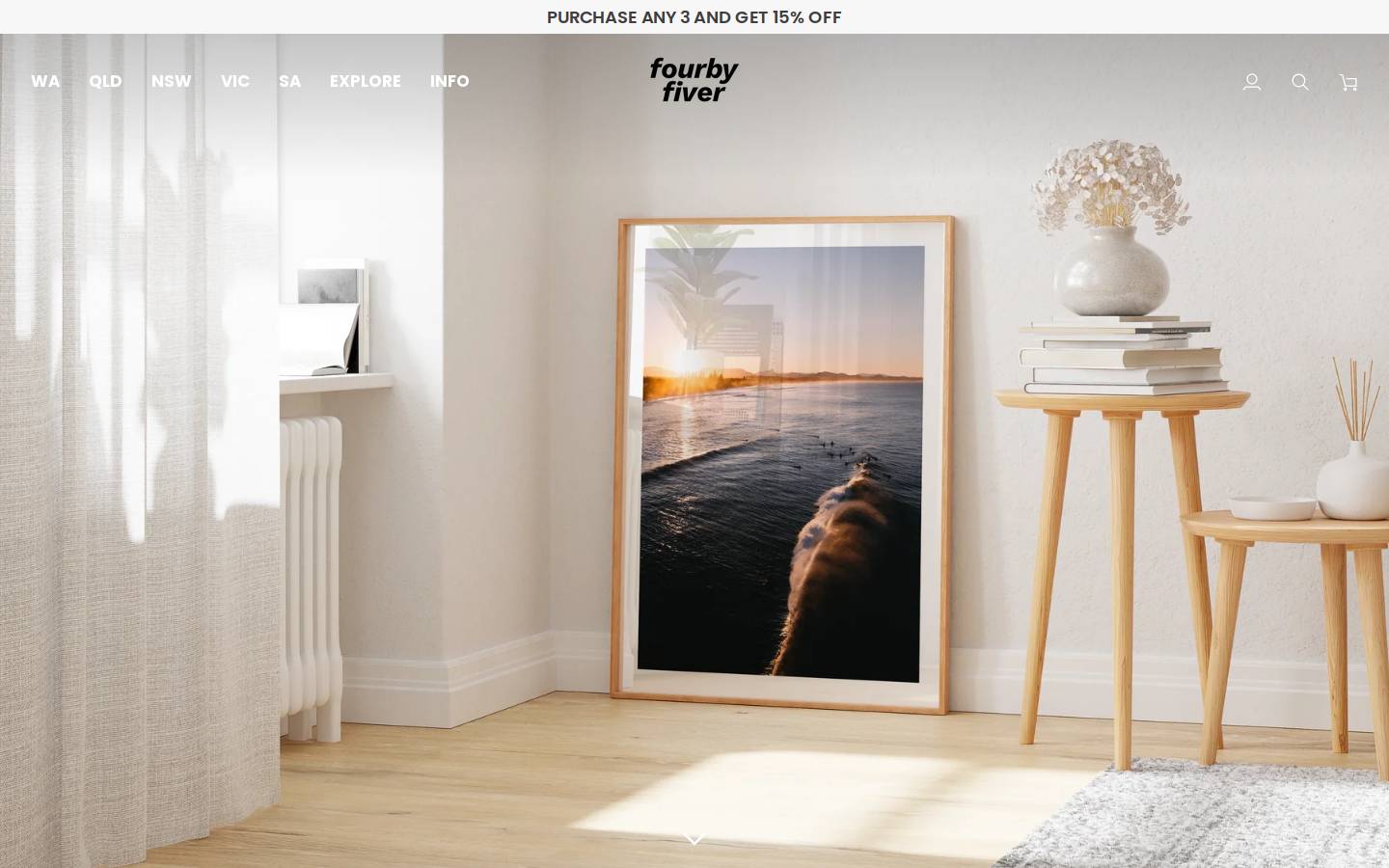 fourbyfiver.com homepage screenshot