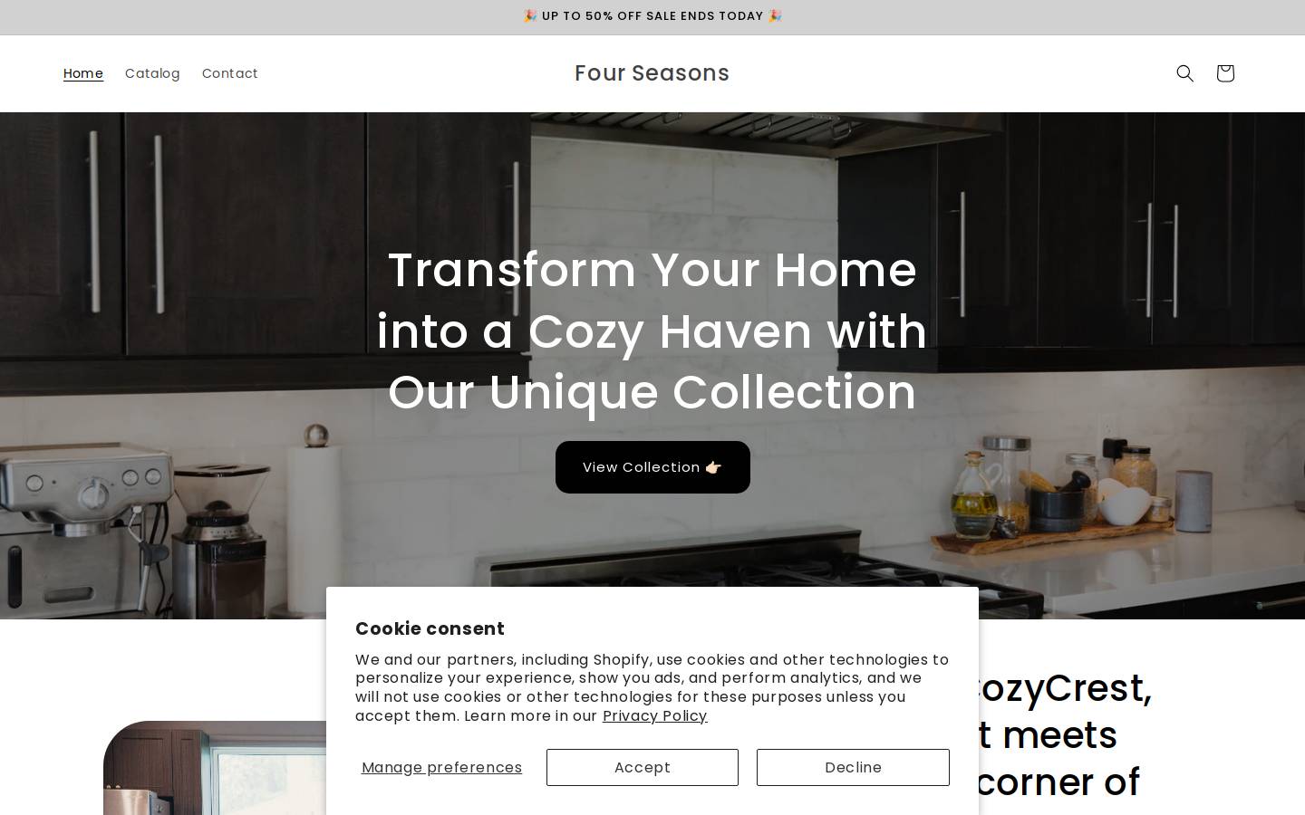 fourseasonsweb.com homepage screenshot