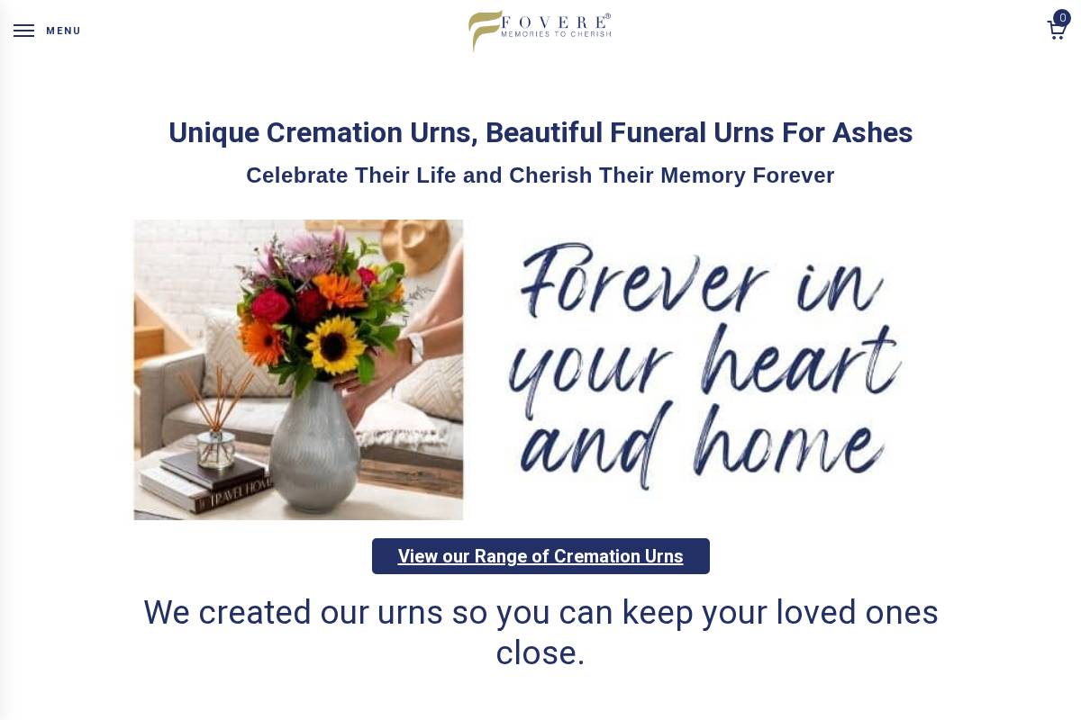 fovere.net homepage screenshot