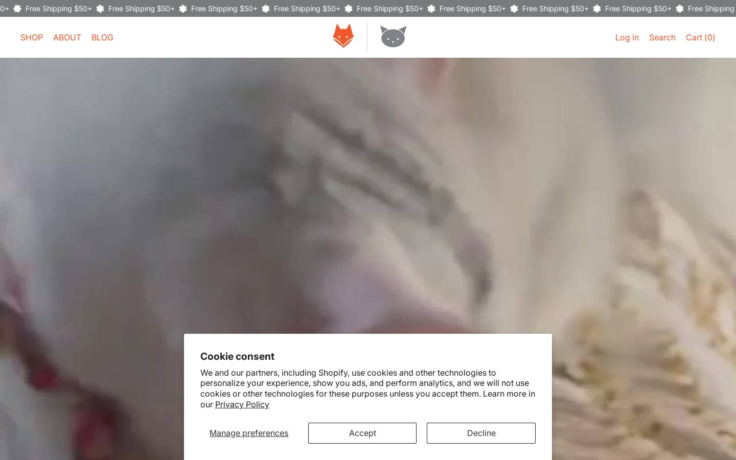 fox-and-feline.com homepage screenshot