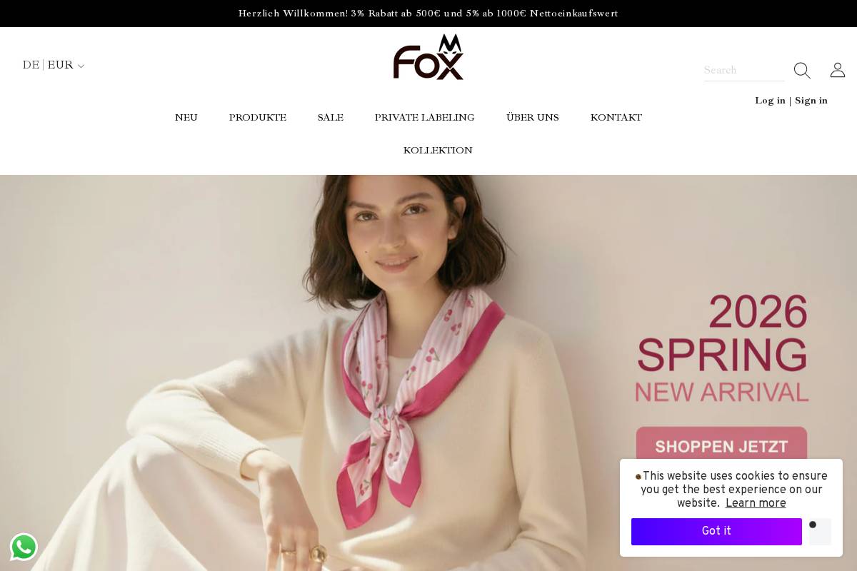 foxbyren.de homepage screenshot