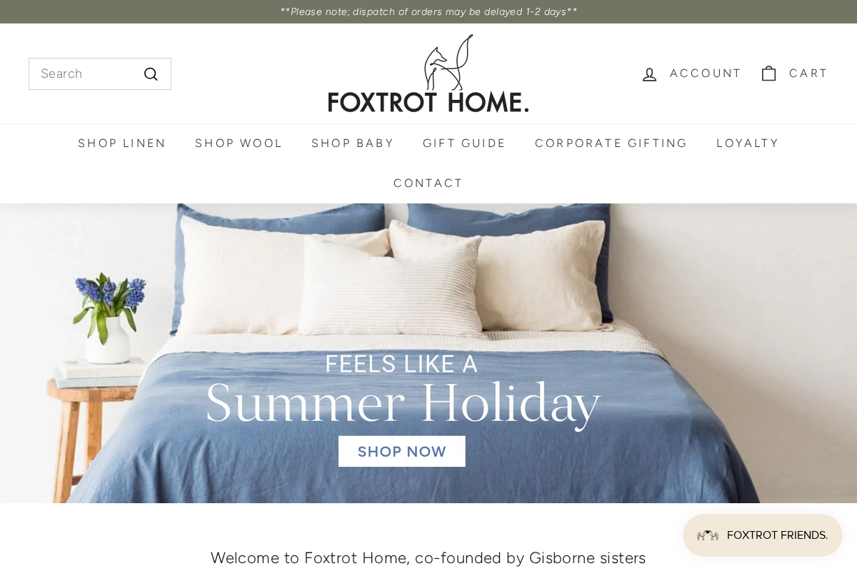 foxtrothome.co.nz homepage screenshot