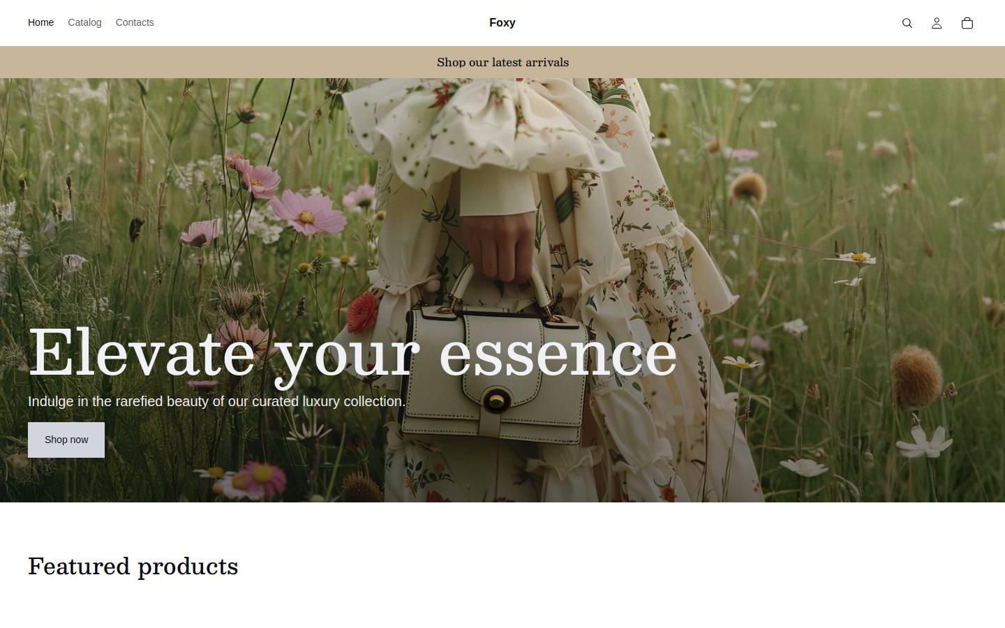 foxymode.com homepage screenshot