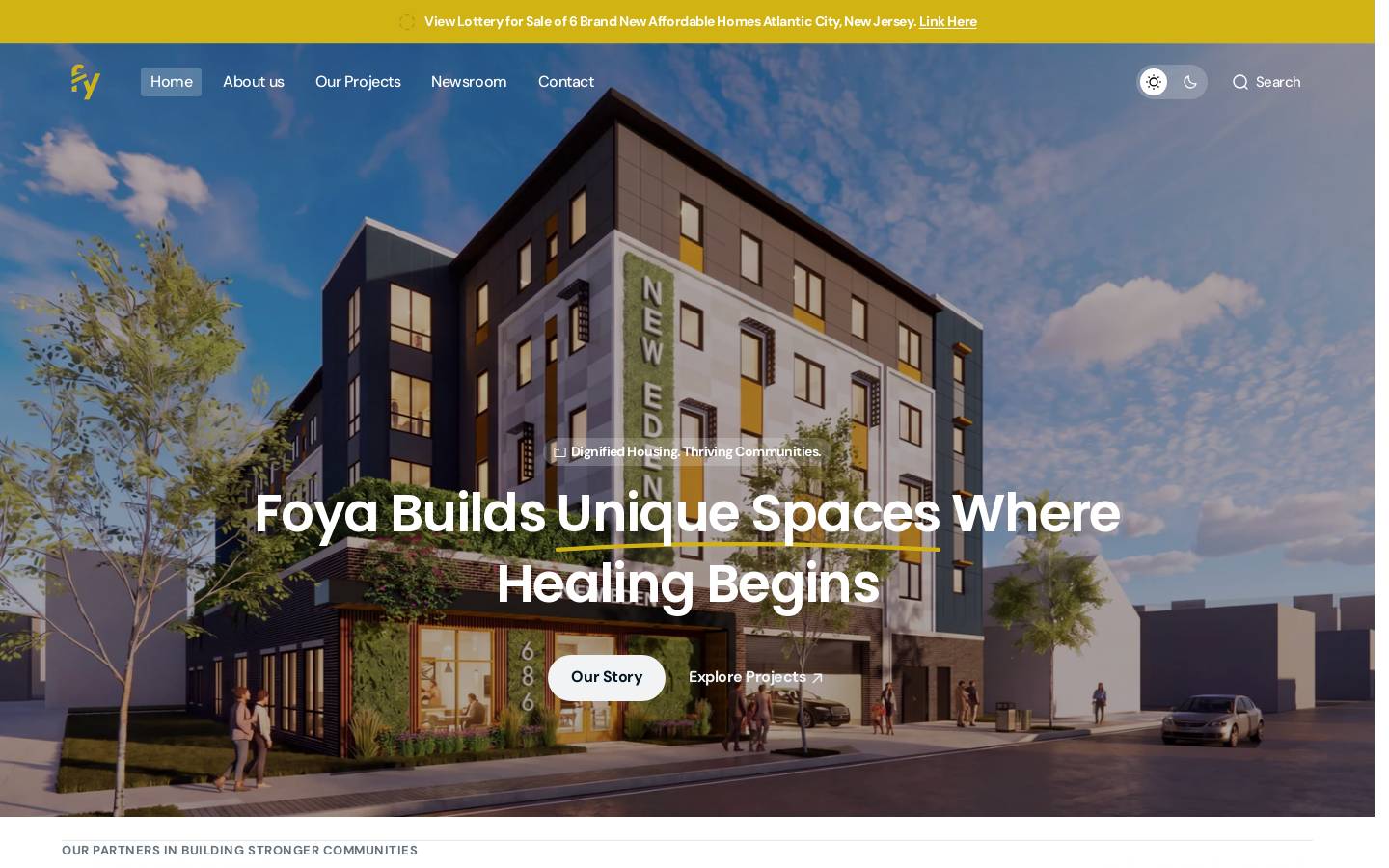 foyadevelopment.com homepage screenshot