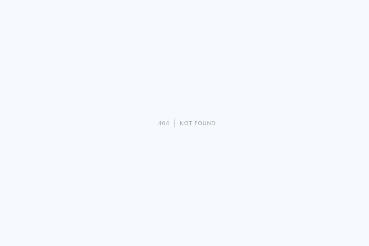 Not Found homepage screenshot