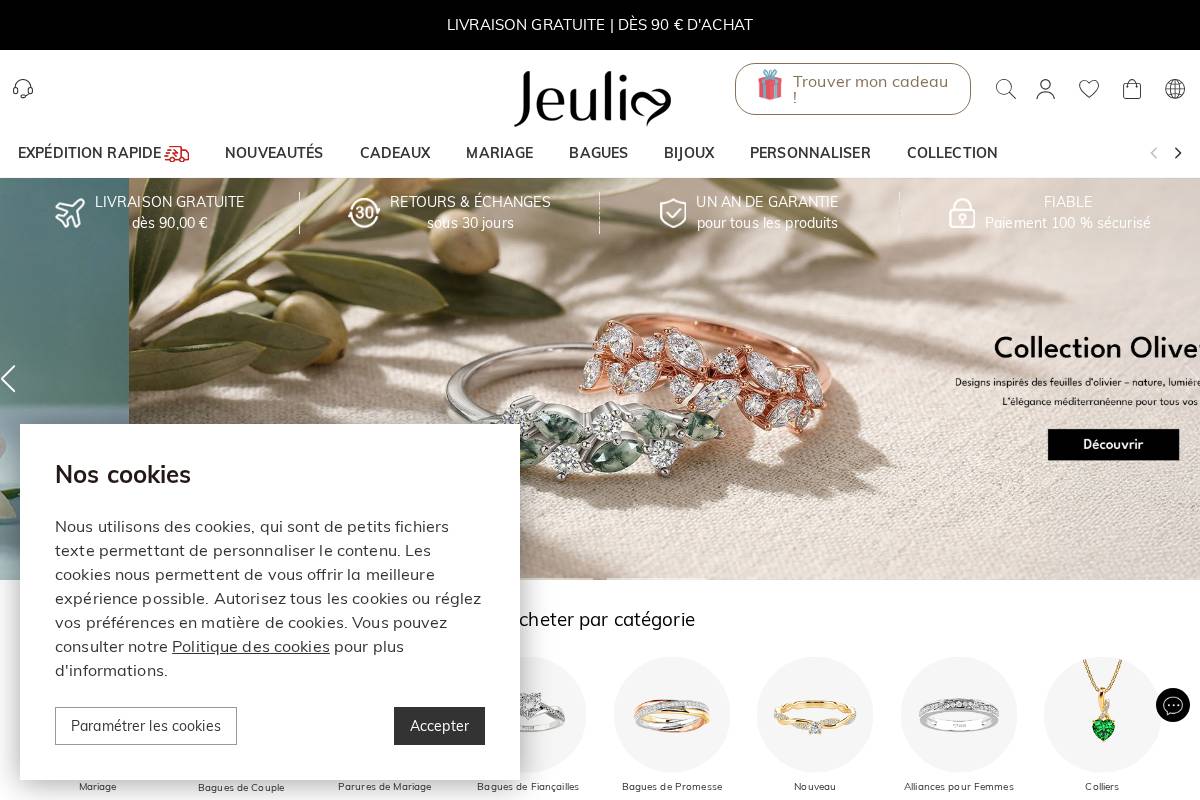 Fr Jeulia homepage screenshot