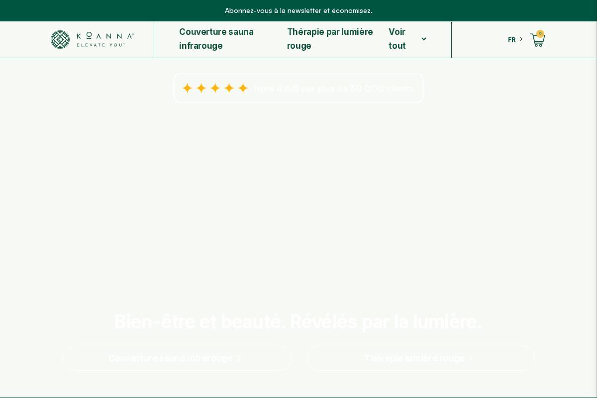 fr.koanna.com homepage screenshot