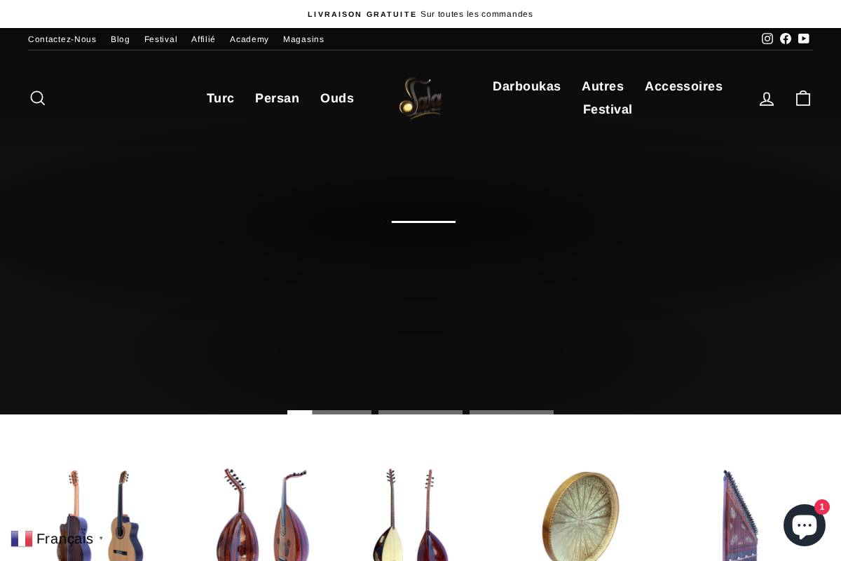 fr.salamuzik.com homepage screenshot
