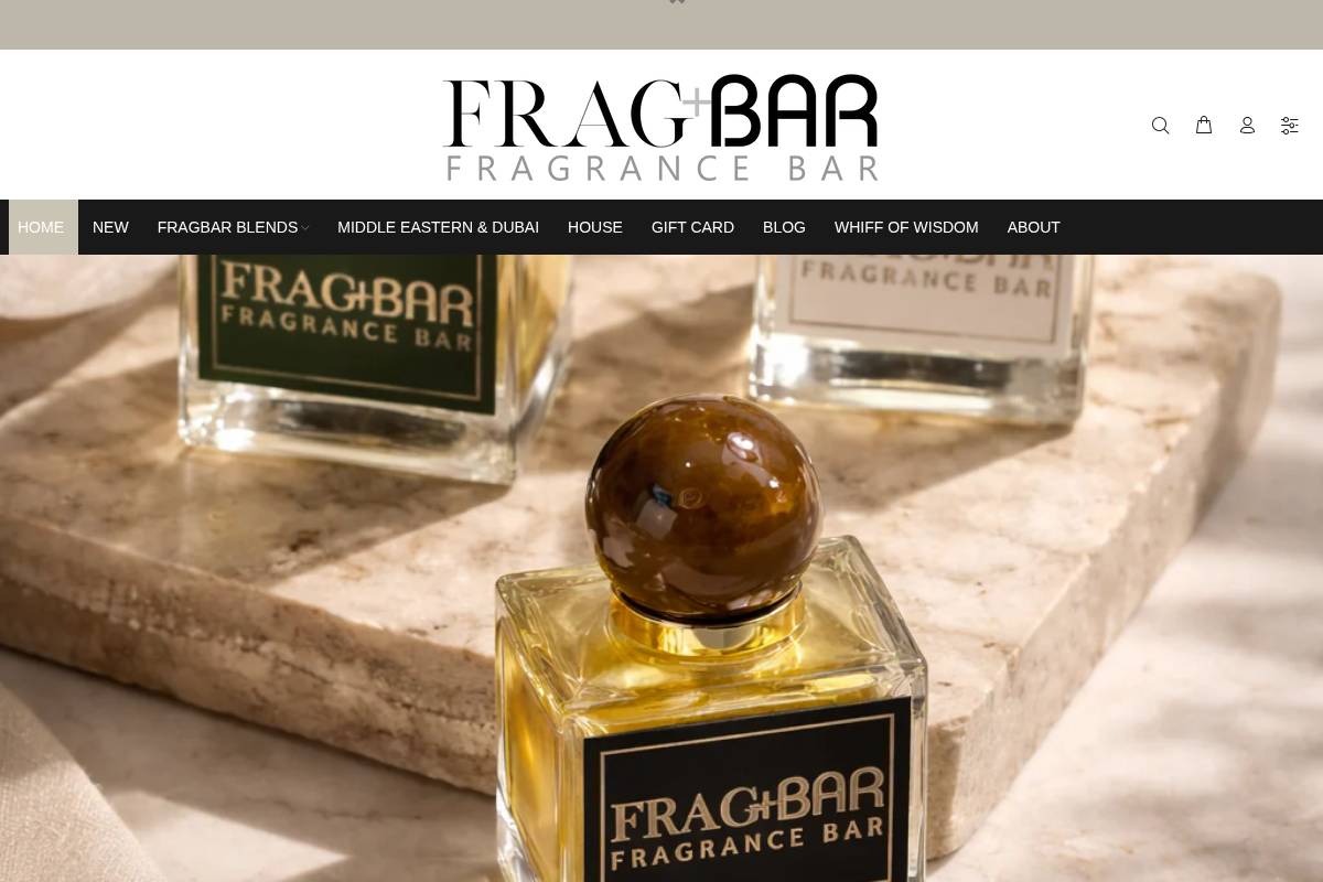 fragbar.com homepage screenshot