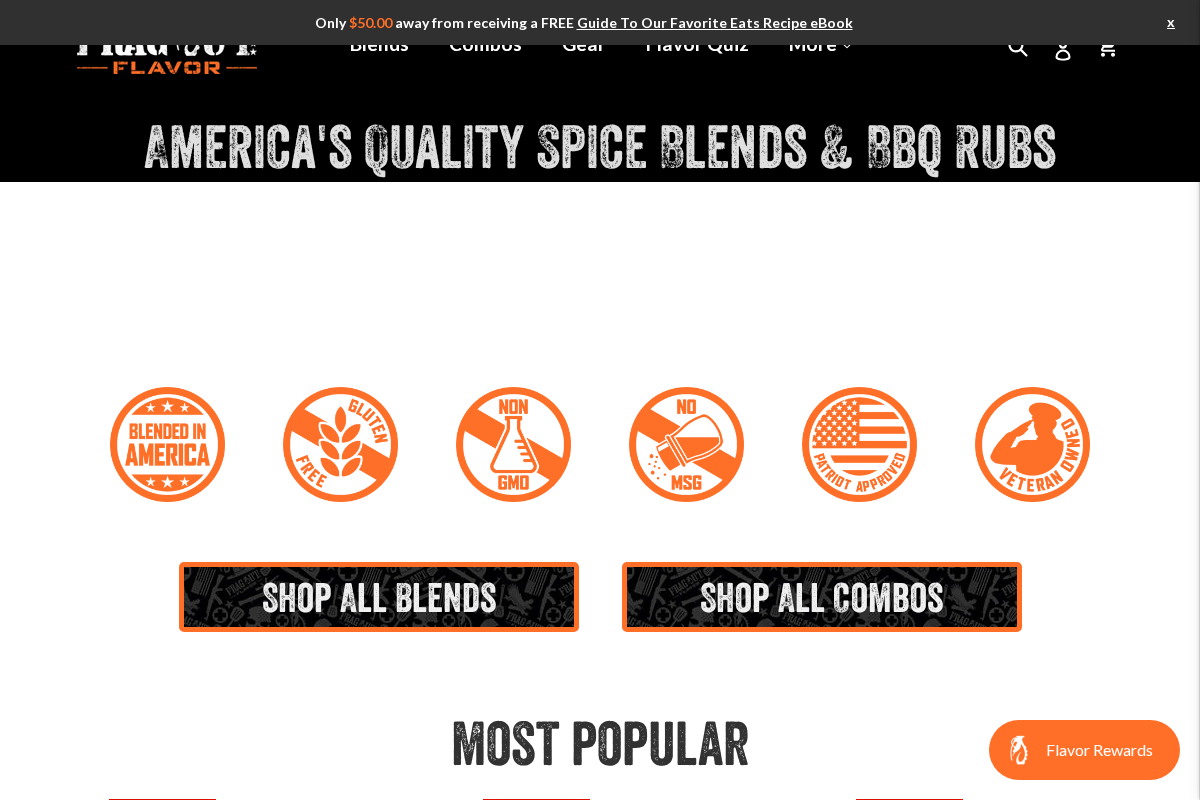 fragoutflavor.com homepage screenshot