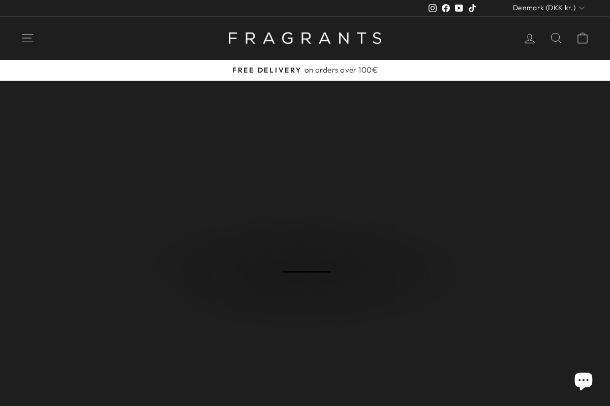 Fragrants homepage screenshot