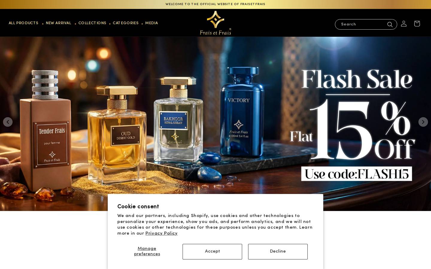 fraisetfrais.com homepage screenshot