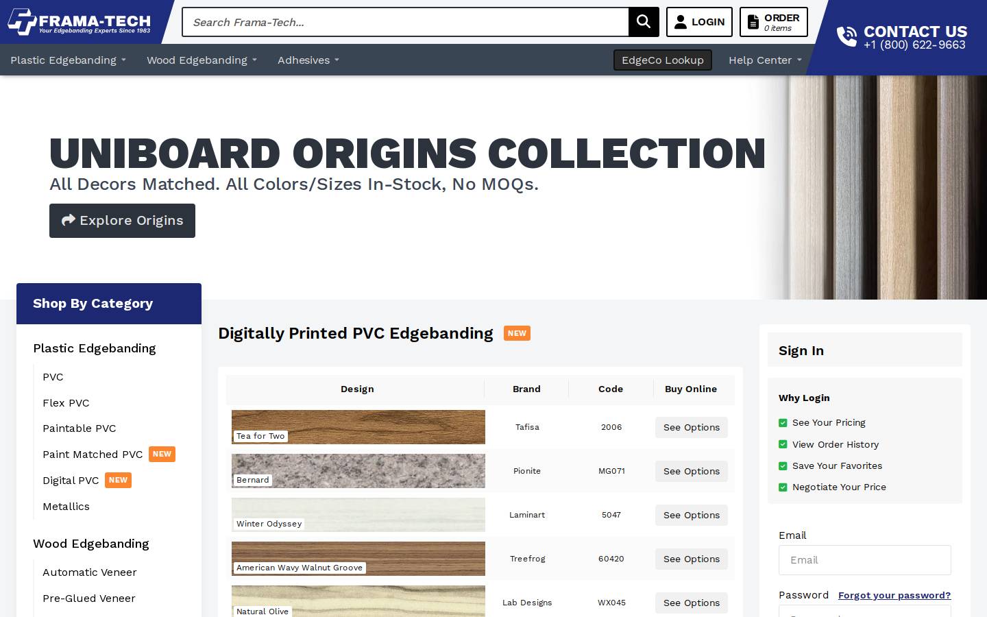 framatech.com homepage screenshot