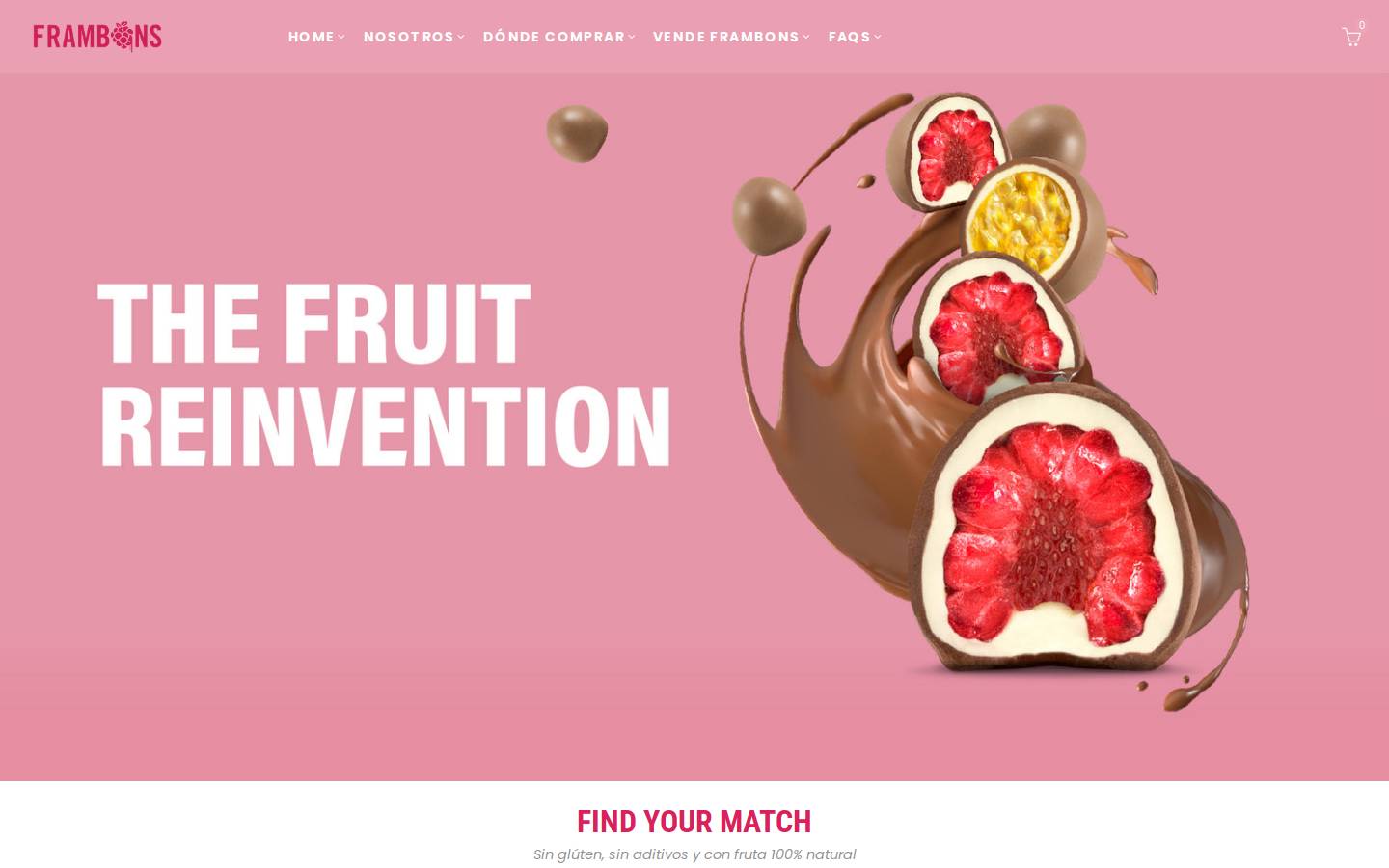frambons.es homepage screenshot