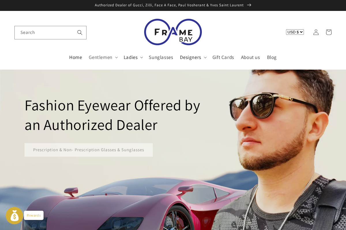 framebay.com homepage screenshot