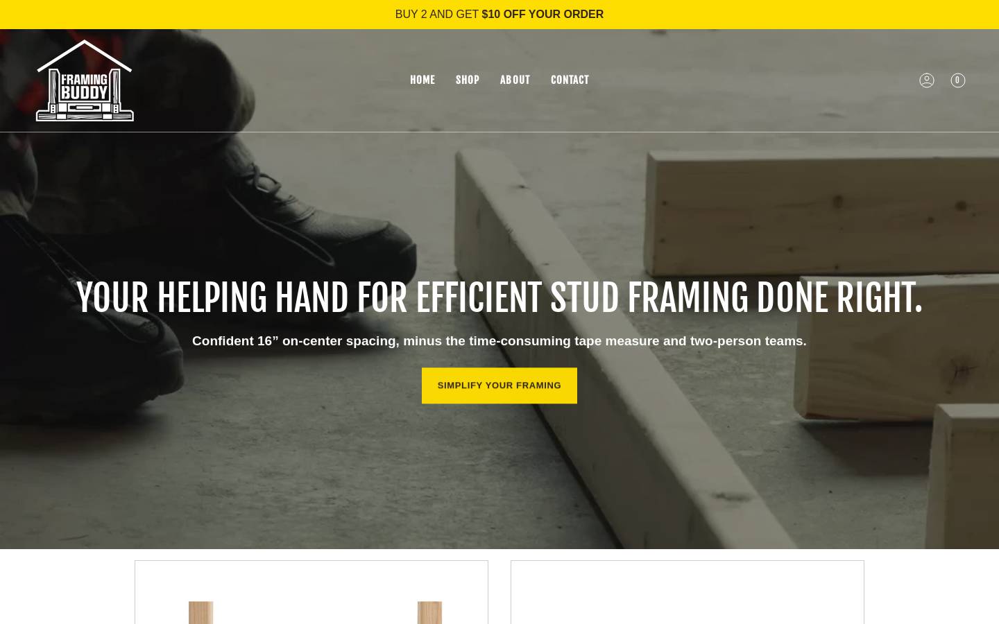 framingbuddy.net homepage screenshot
