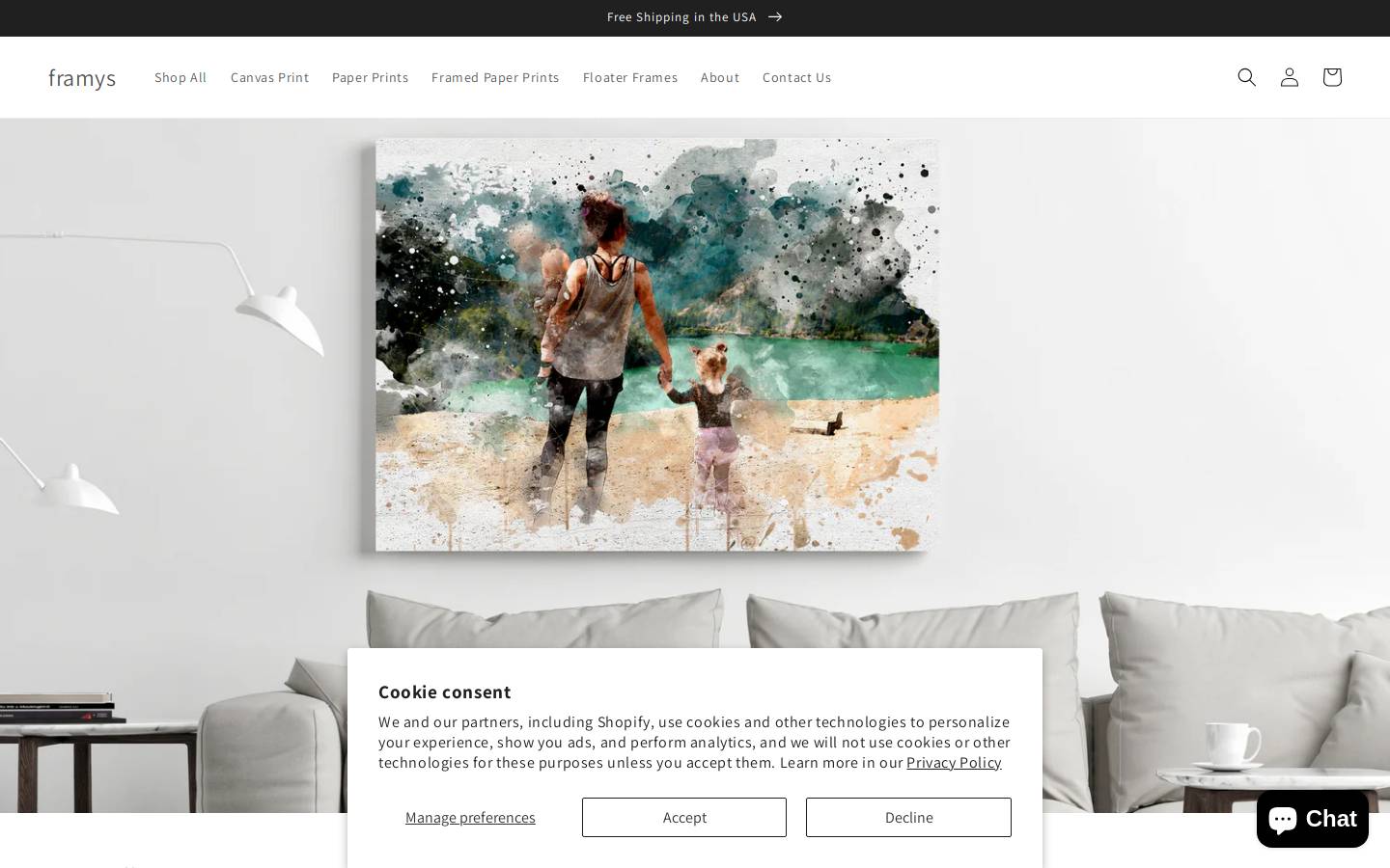 framys.com homepage screenshot