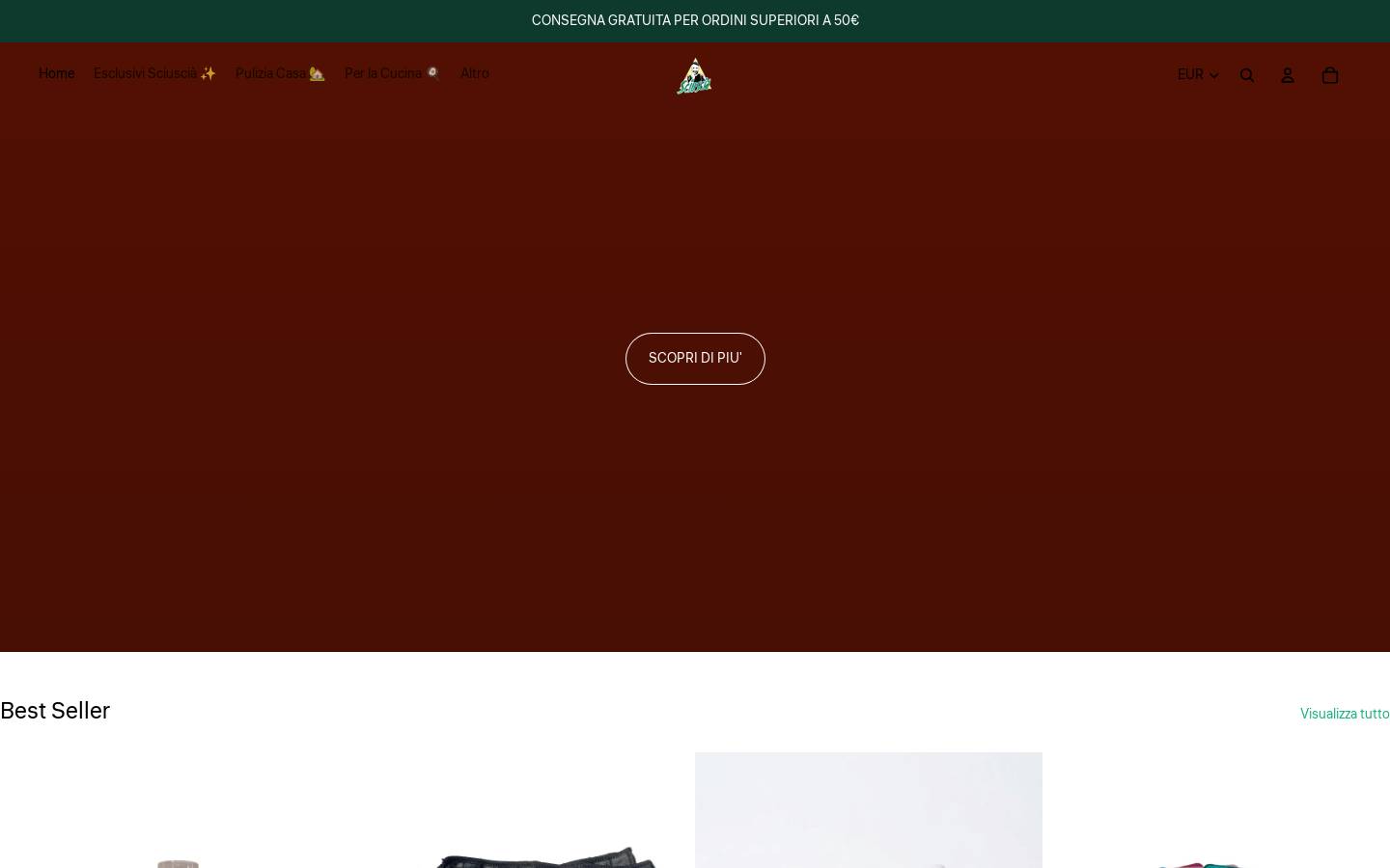 Francescosciuscia homepage screenshot