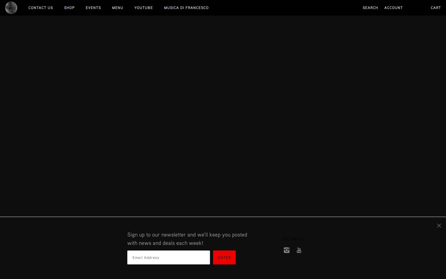 francescosmtl.com homepage screenshot