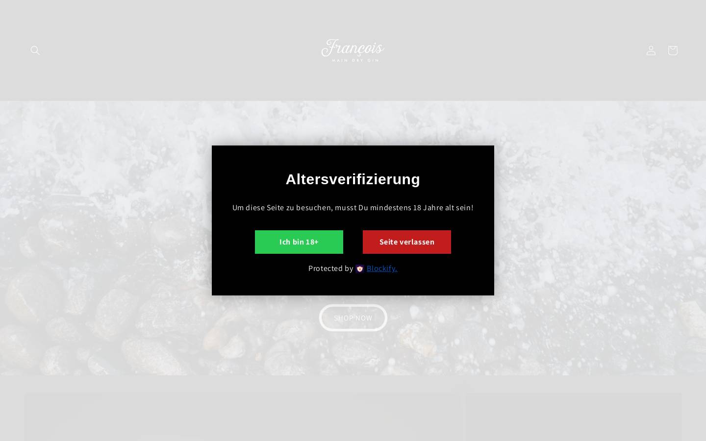 francoisgin.de homepage screenshot