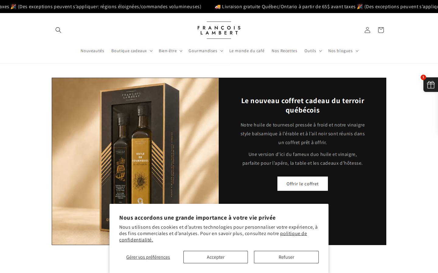 francoislambert.one homepage screenshot