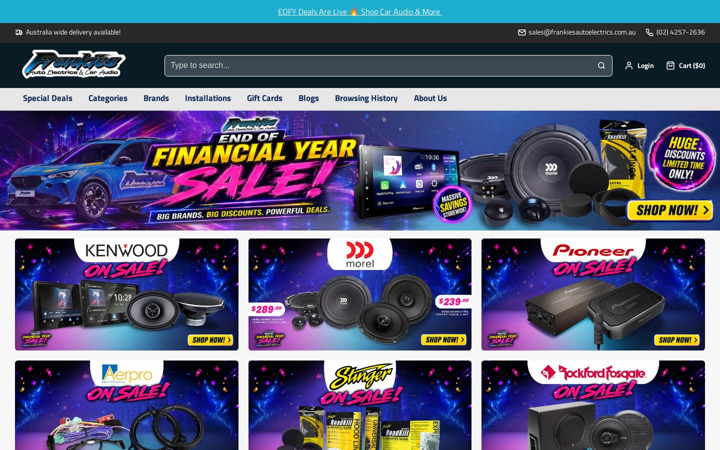 Driveline-Media homepage screenshot