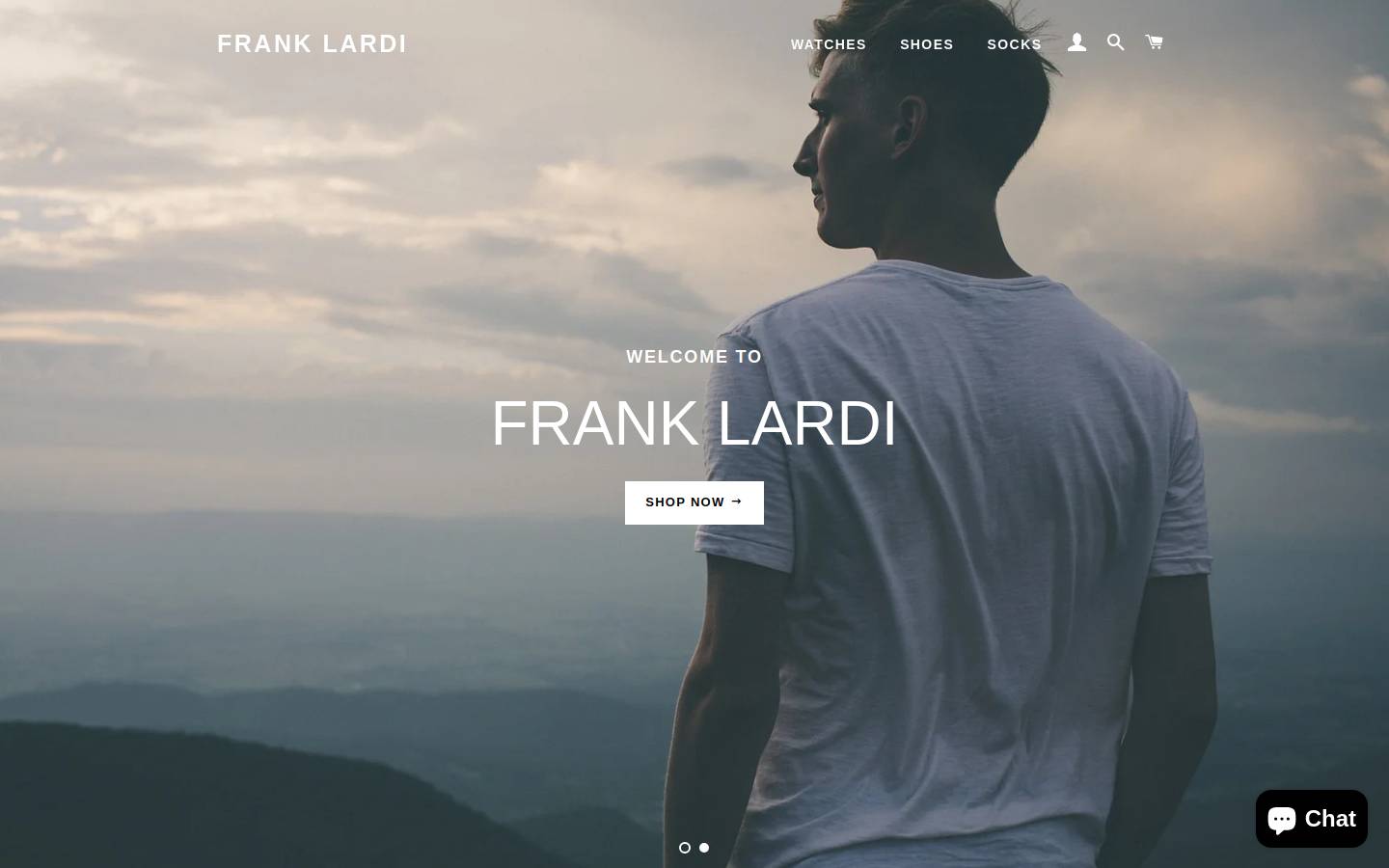 franklardi.com homepage screenshot