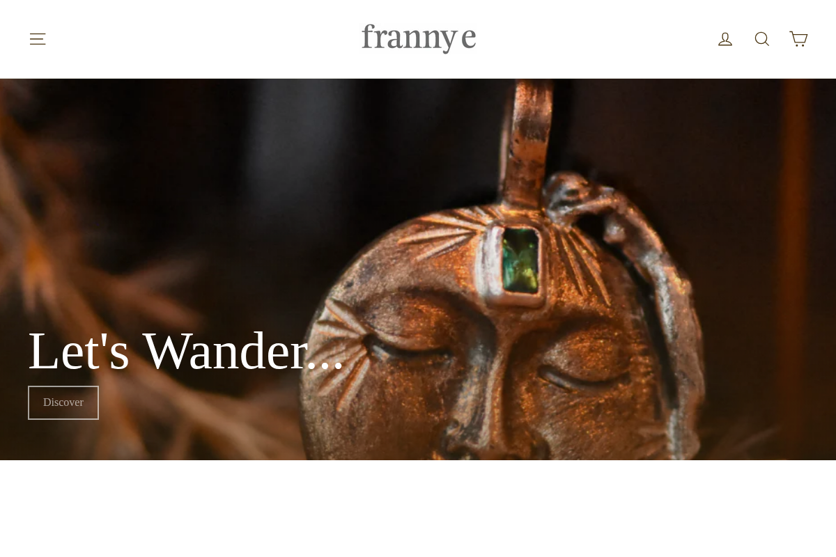 franny e homepage screenshot