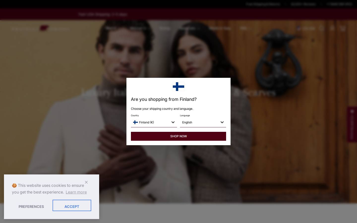 Fratelli Orsini homepage screenshot