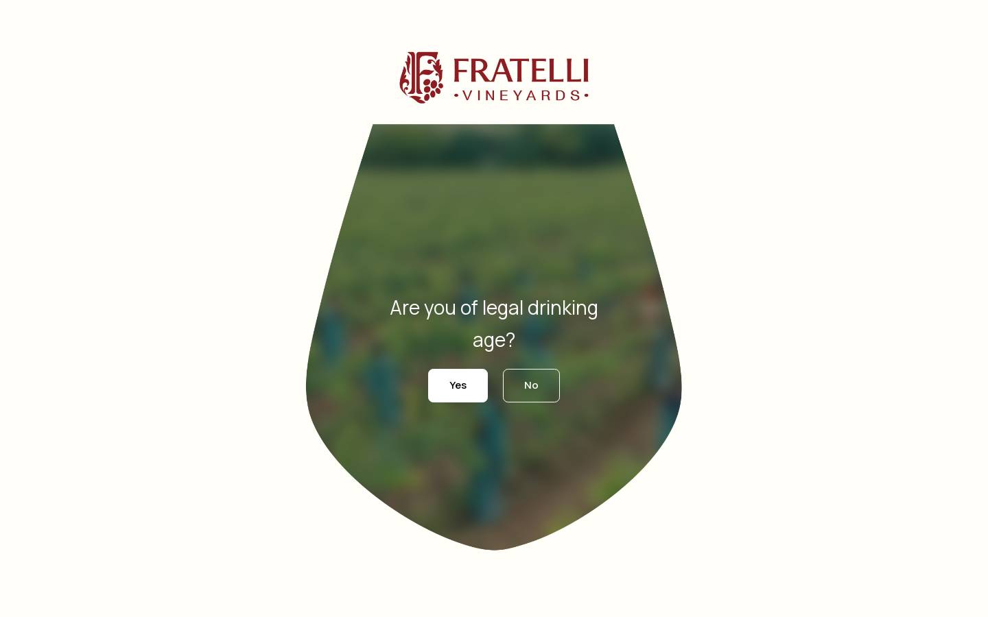 fratelliwines.in homepage screenshot