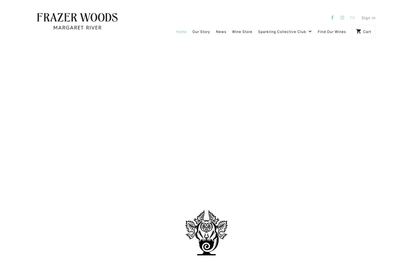 frazerwoods.com.au homepage screenshot