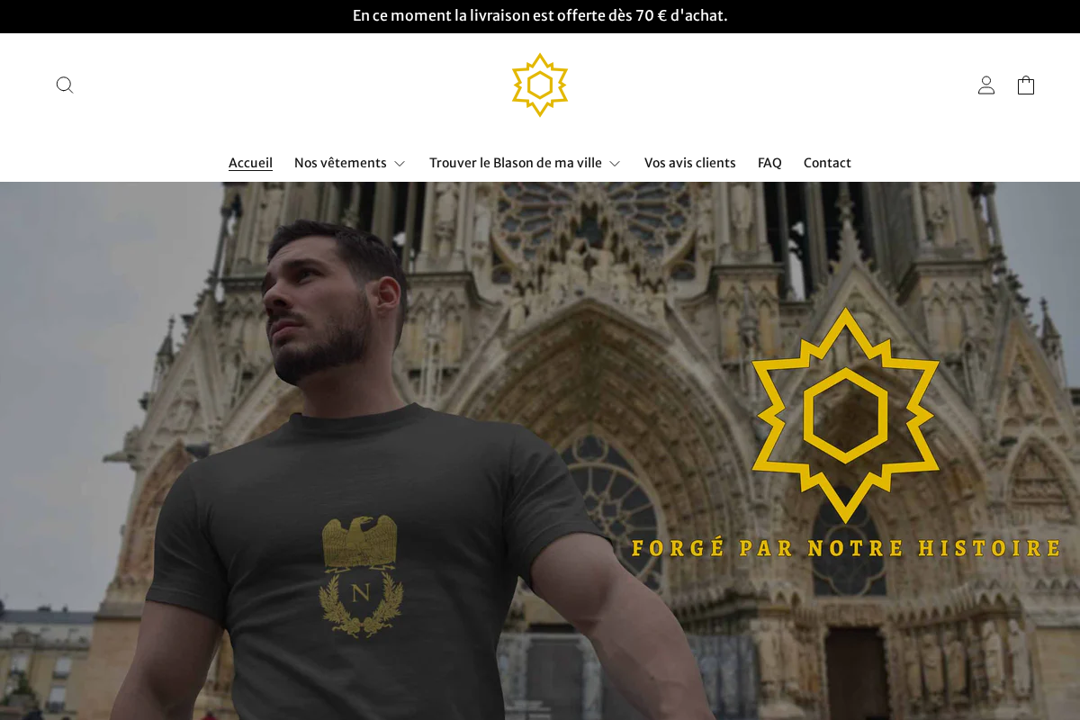 Citadelle homepage screenshot