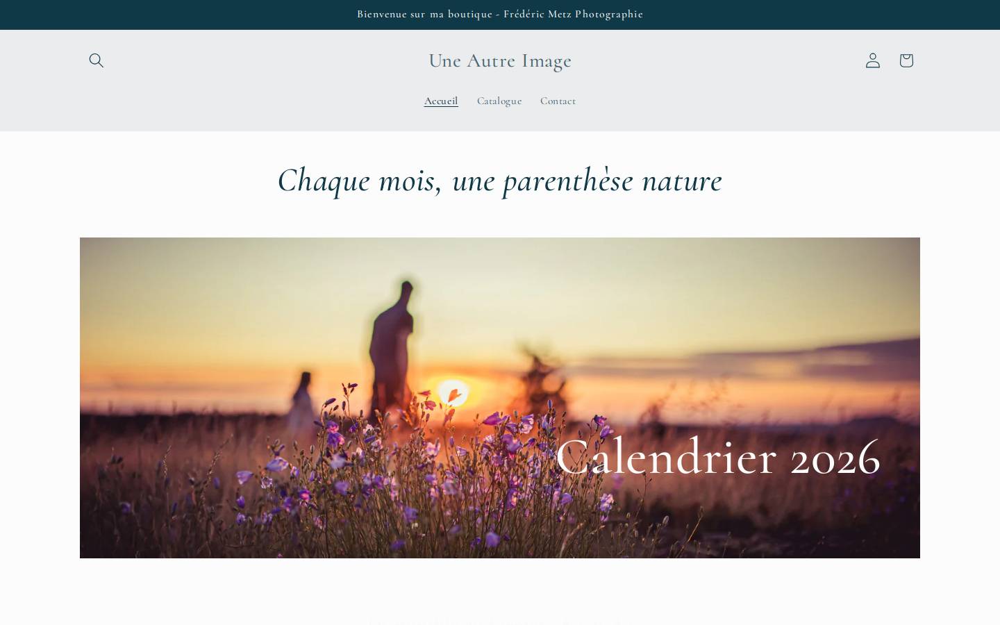 fredericmetzphotographie.com homepage screenshot