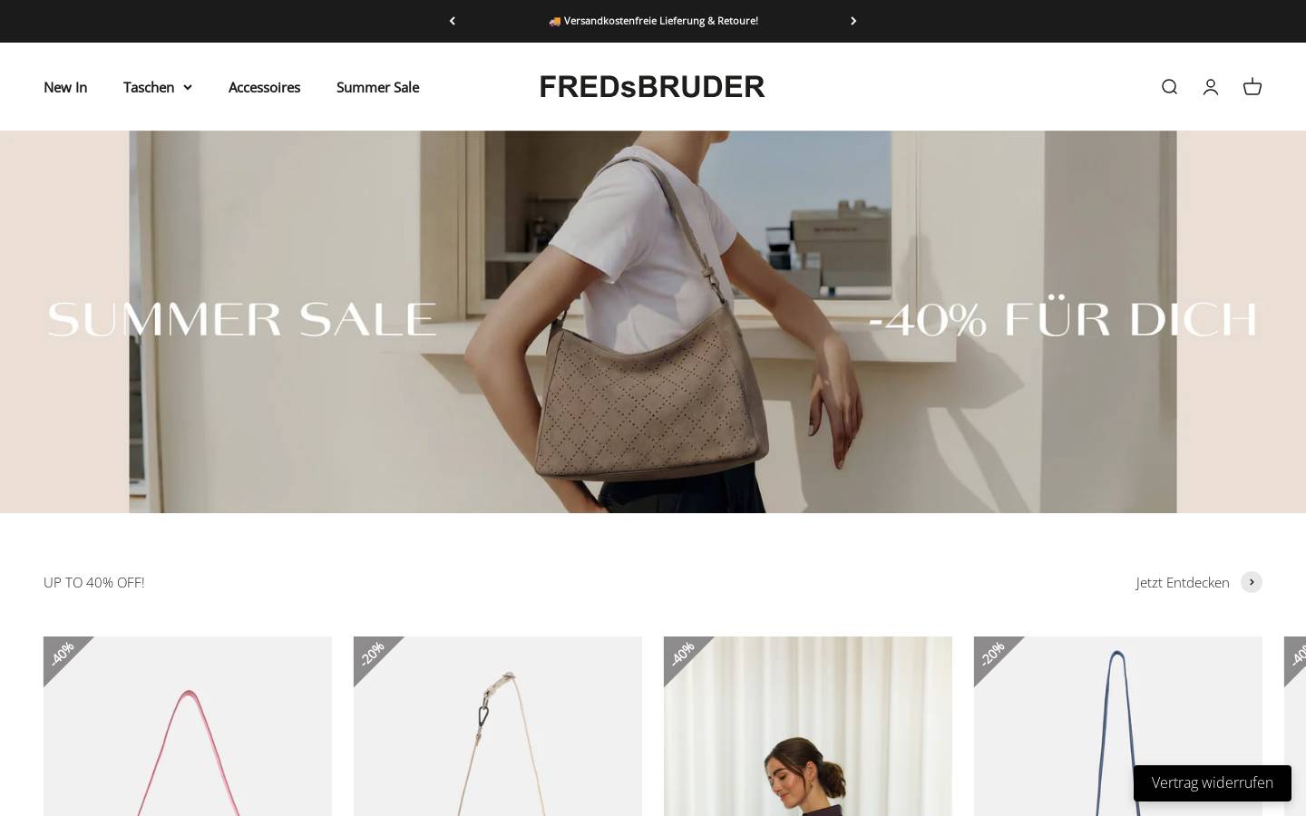 fredsbruder.com homepage screenshot