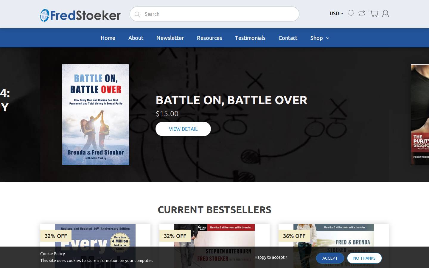 fredstoeker.com homepage screenshot