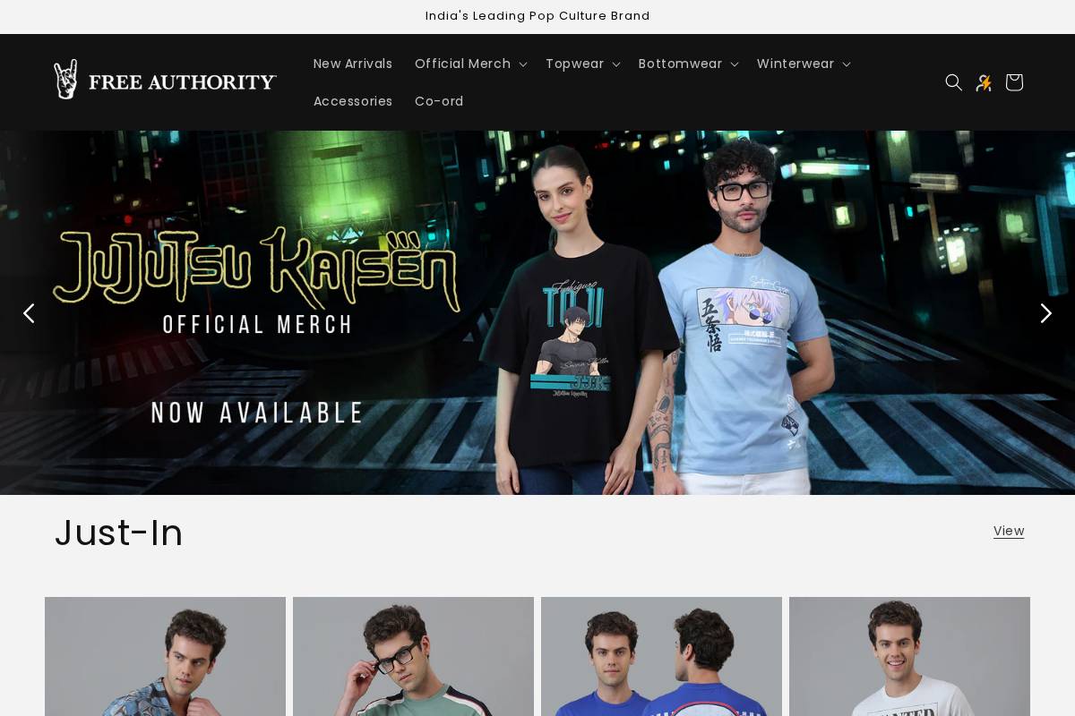 freeauthority.co homepage screenshot