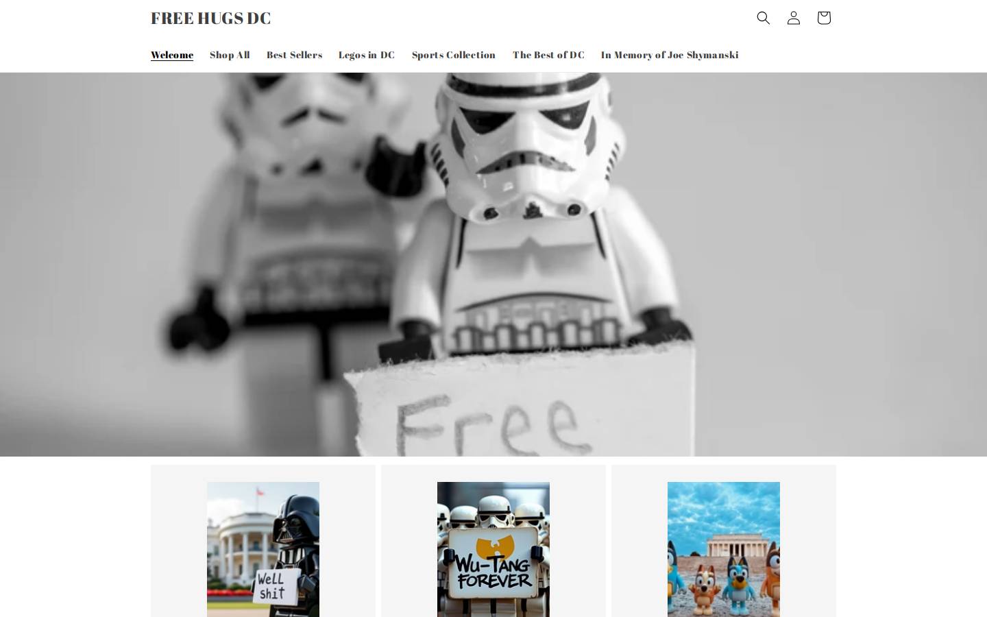 freehugsdc.com homepage screenshot