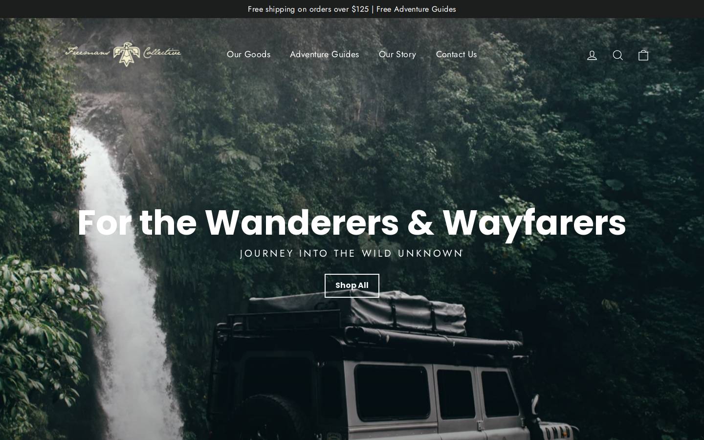 freemanscollective.com homepage screenshot