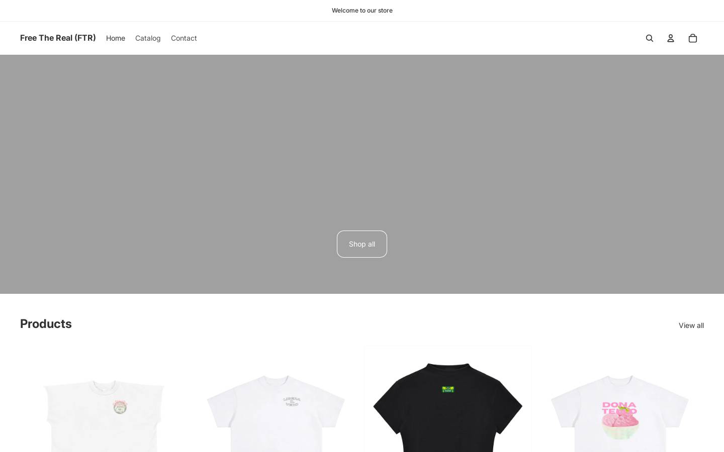 freethereal.com homepage screenshot