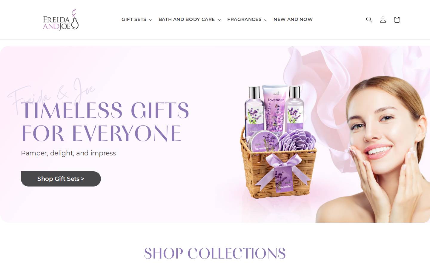 freidaandjoe.com homepage screenshot