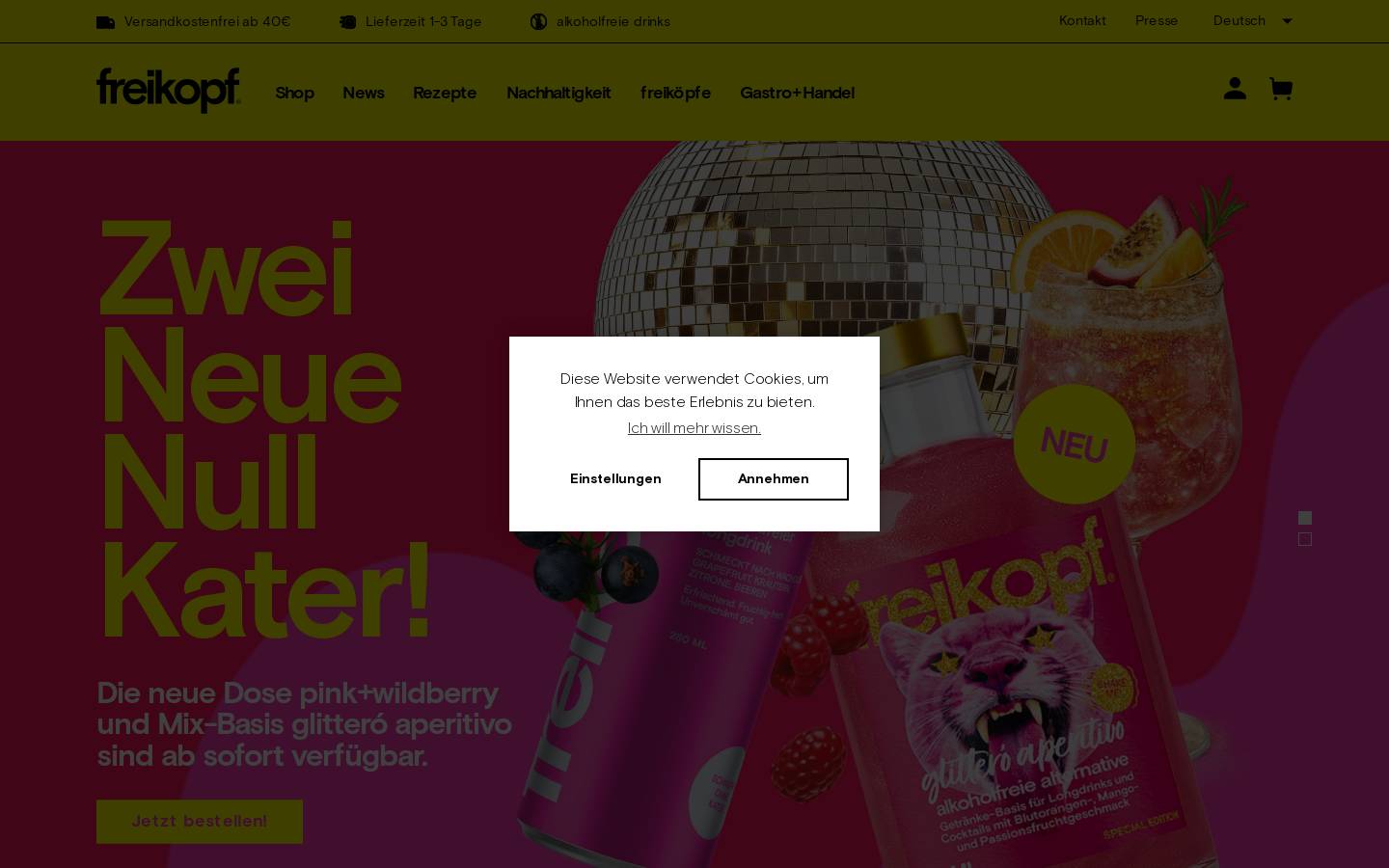 freikopf.de homepage screenshot