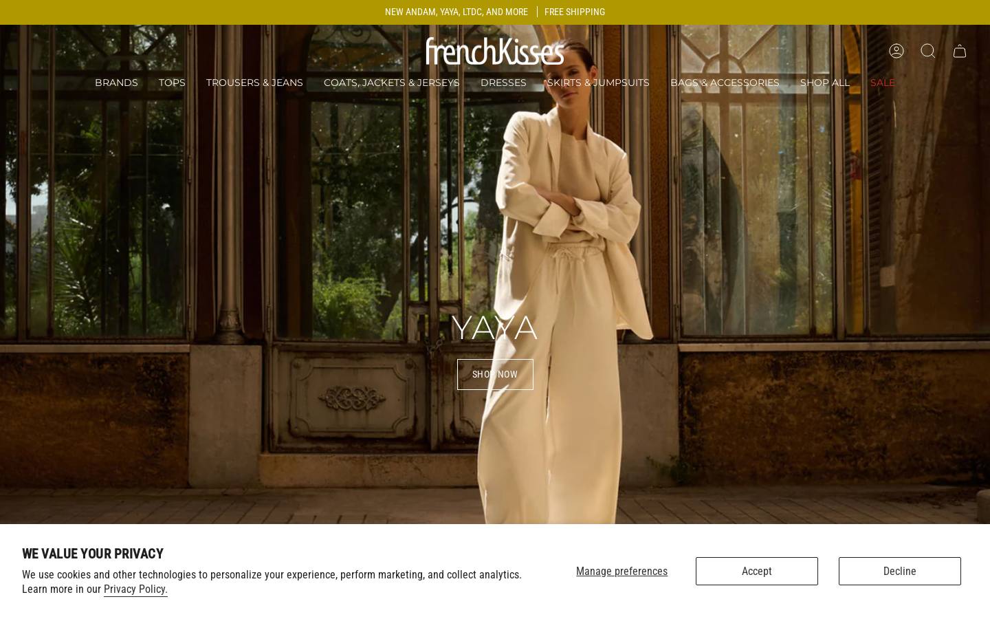 frenchkissesplett.com homepage screenshot