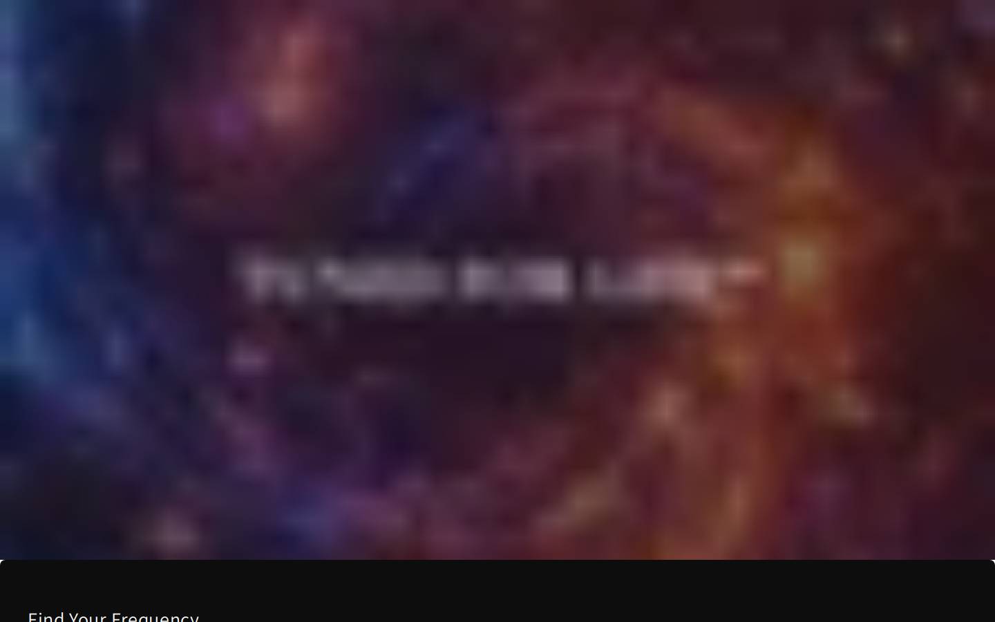 frequencyh2o.com homepage screenshot
