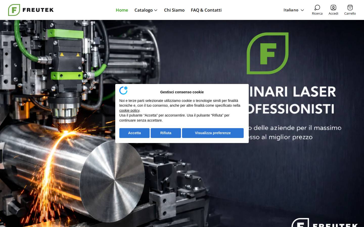 freutek.com homepage screenshot