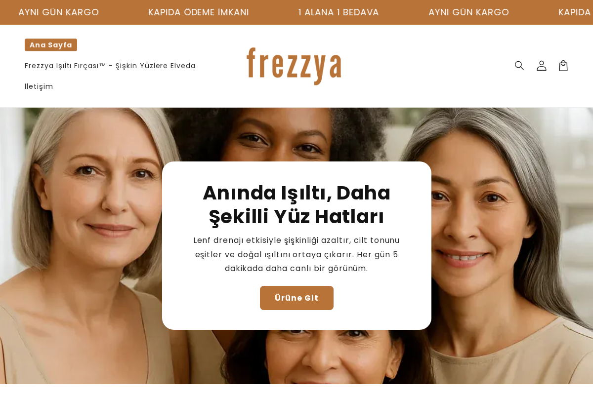 FREZZYA homepage screenshot