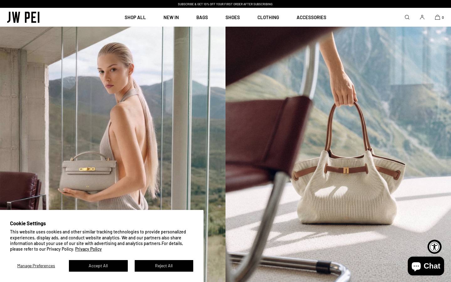 Fridaybyjwpei homepage screenshot