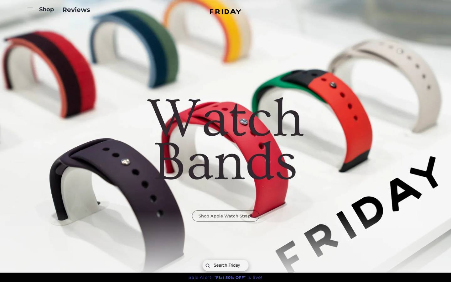 Fridaystyle homepage screenshot